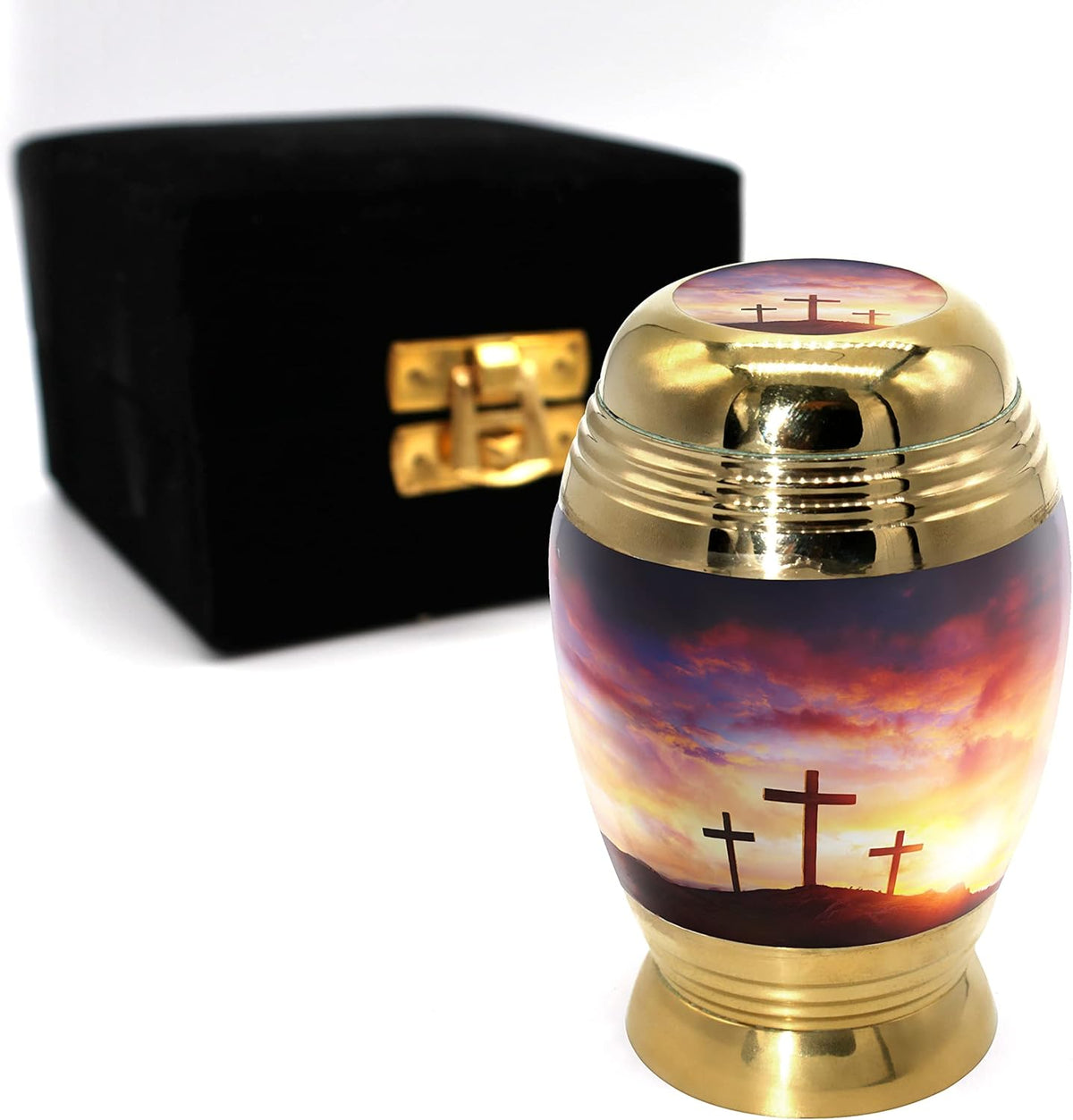 Three Crosses Cremation Urns for Human Ashes - Large Adult Funeral Urn (Copy)