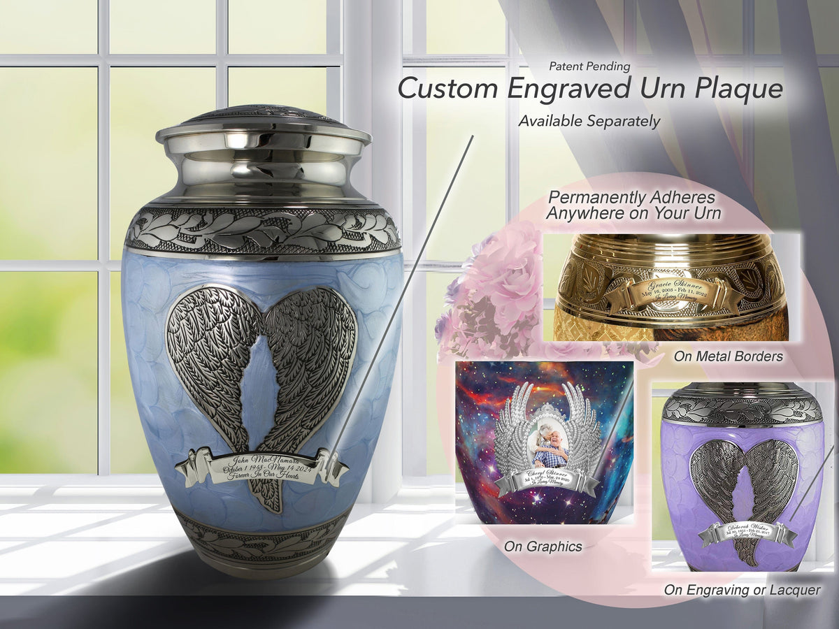 Commemorative Cremation Urns Home & Garden Blue Loving Angel Cremation Urns