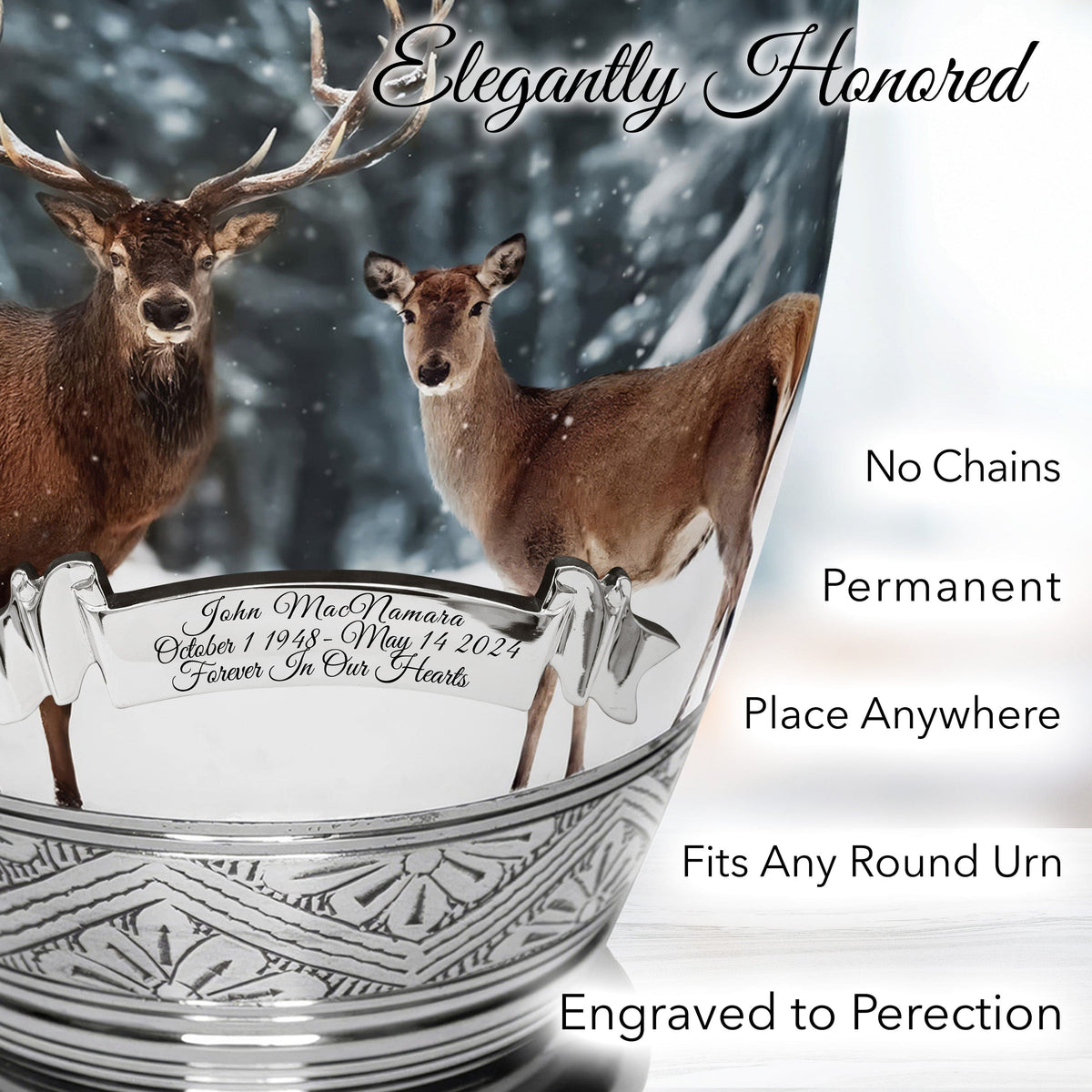 Commemorative Cremation Urns Home & Garden Divine Deer Cremation Urns