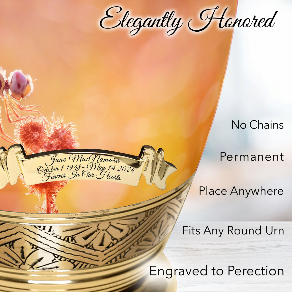 Commemorative Cremation Urns Home & Garden Dreamy Dragonfly Cremation Urns