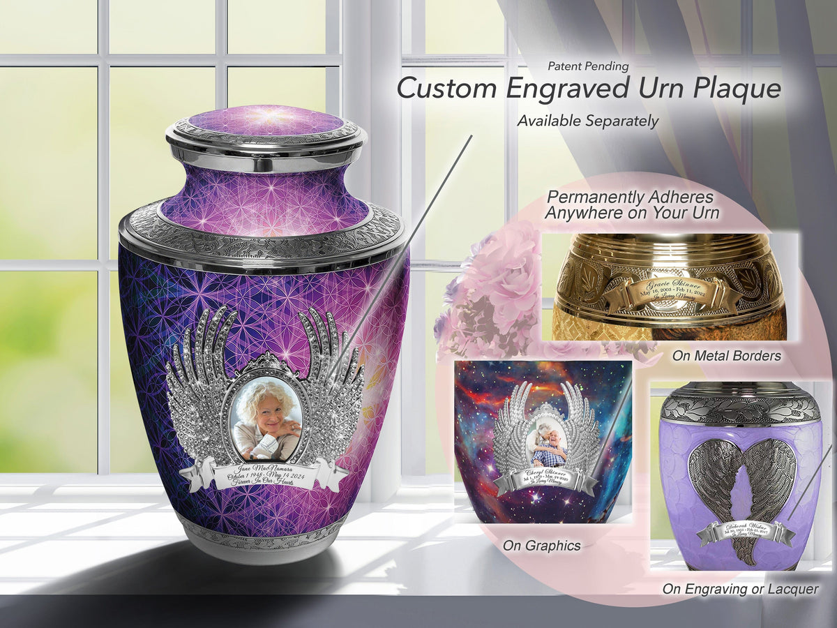 Commemorative Cremation Urns Home & Garden Seed of Life Geometric Cremation Urns