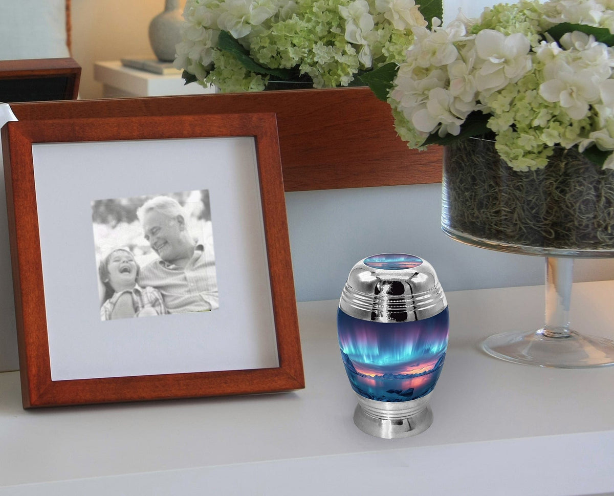 Commemorative Cremation Urns Northern Aurora Cremation Urns
