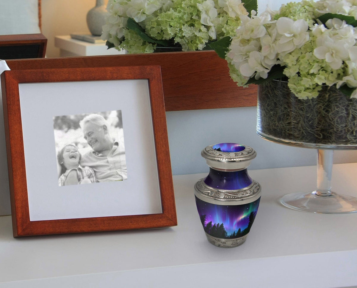 Commemorative Cremation Urns Northern Lights Cremation Urns