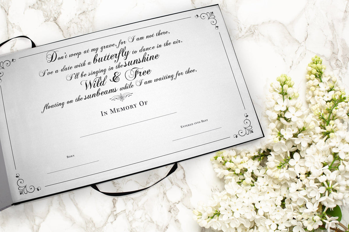 Commemorative Cremation Urns Bokeh Butterfly Biodegradable & Eco Friendly Burial or Scattering Urn / Tube