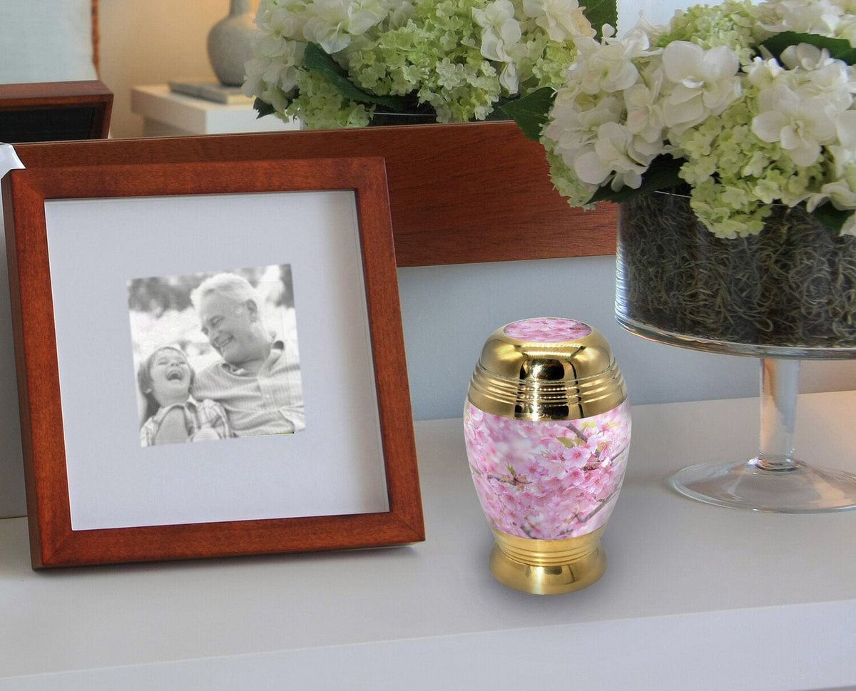 Commemorative Cremation Urns Cherry Blossom Cremation Urn
