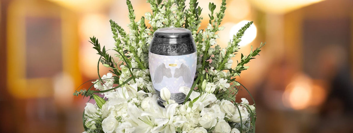 Commemorative Cremation Urns Guardian Angel Cremation Urn