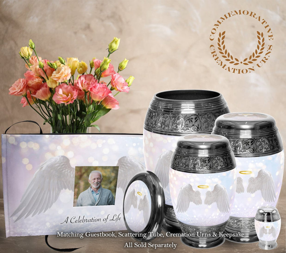 Commemorative Cremation Urns Guardian Angel Cremation Urn
