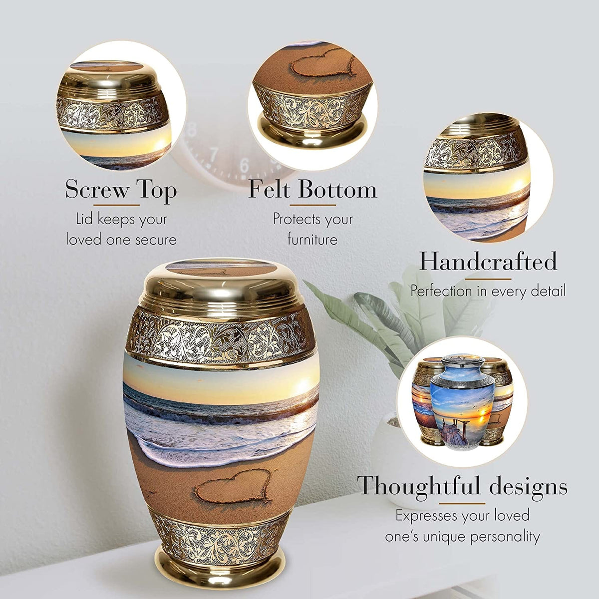 Commemorative Cremation Urns Home & Garden Endless Summer Cremation Urn