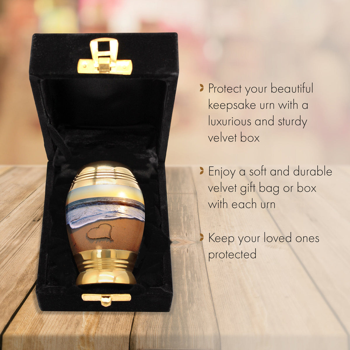 Commemorative Cremation Urns Home & Garden Keepsake Set of 4 Endless Summer Cremation Urn