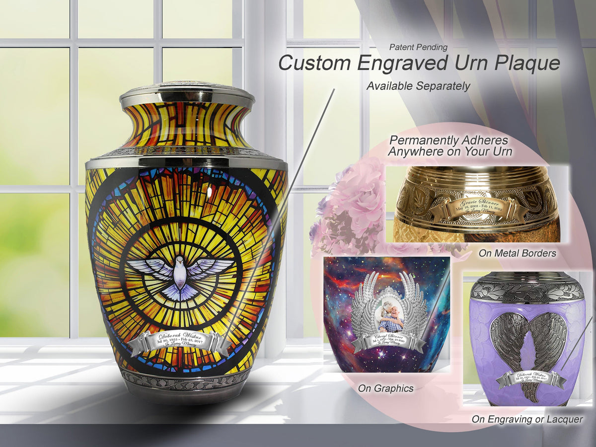 Commemorative Cremation Urns Home & Garden Large Holy Dove Cremation Urns