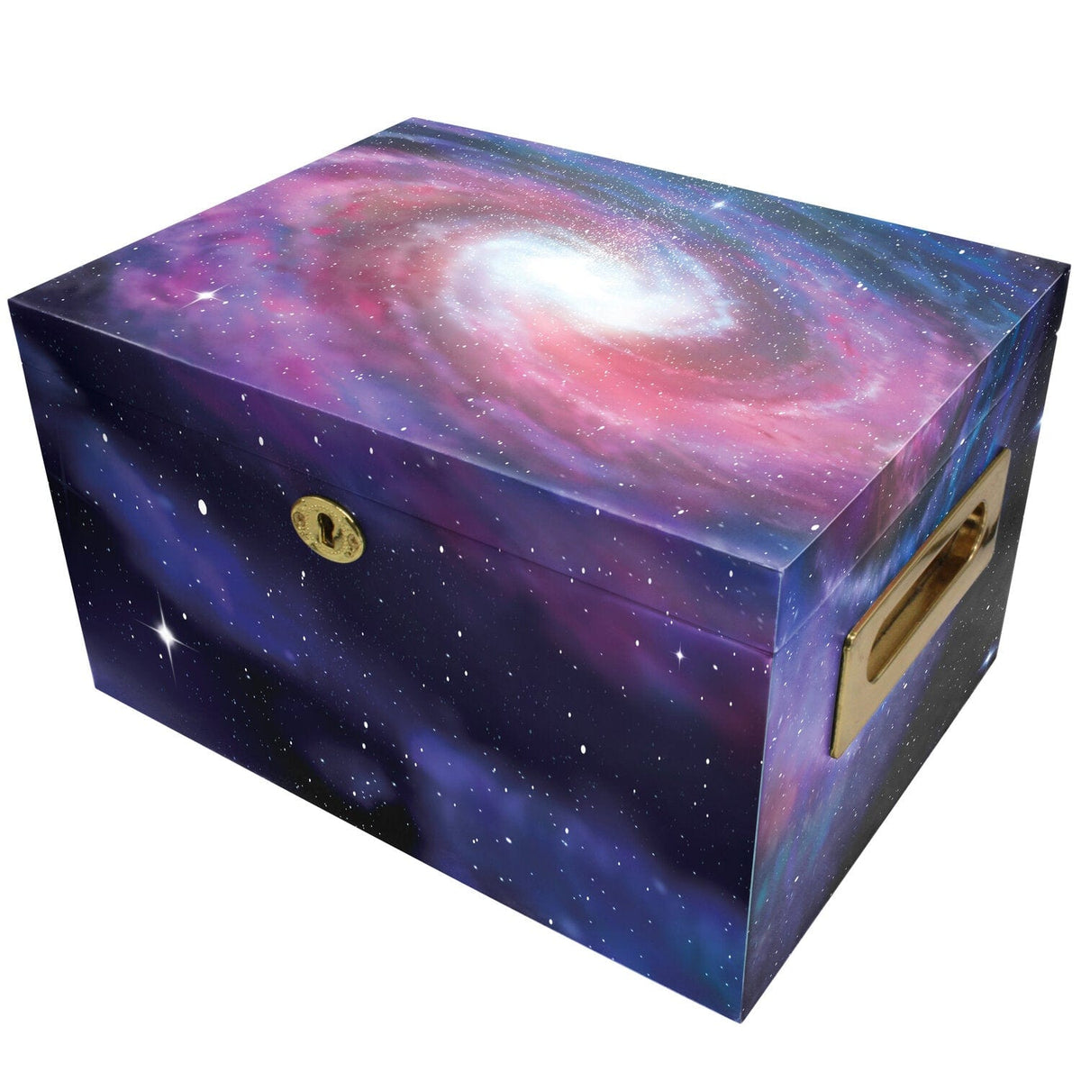 Commemorative Cremation Urns Home &amp; Garden Urn Collection Chest Celestial Galaxy Memorial Collection Chest Cremation Urn