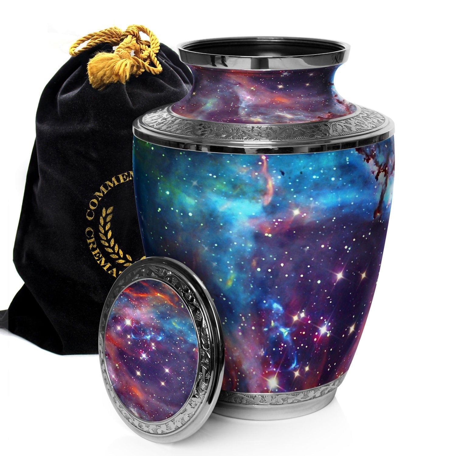 Commemorative Cremation Urns Large Cosmic Galaxy Cremation Urn