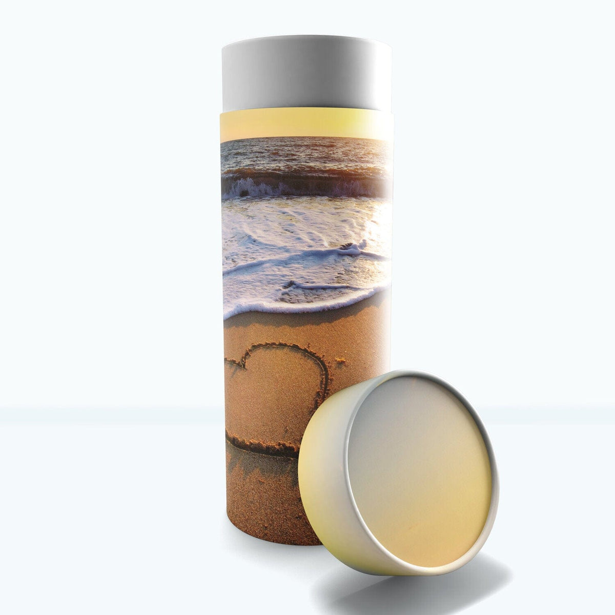 Commemorative Cremation Urns Large Endless Summer - Biodegradable & Eco Friendly Burial or Scattering Urn / Tube