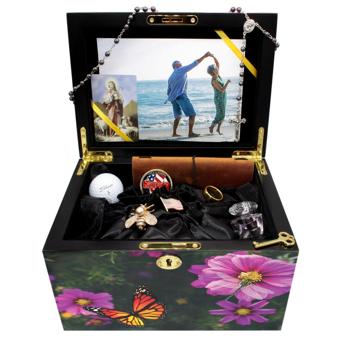Commemorative Cremation Urns Magical Garden Memorial Collection Chest Cremation Urn