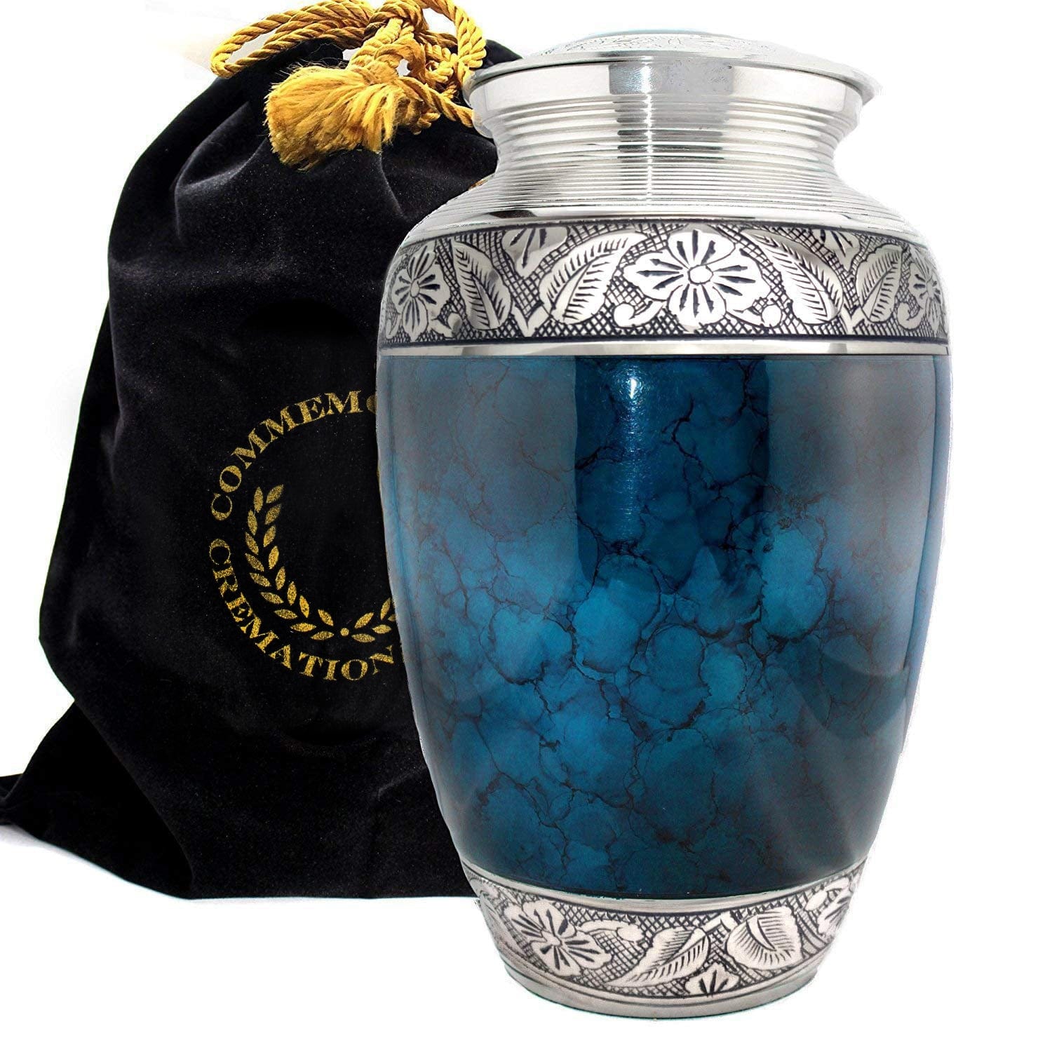 Commemorative Cremation Urns Moonstone Blue Cremation Urn