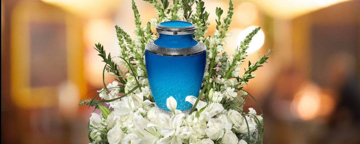 Commemorative Cremation Urns Ocean Tranquility Cremation Urn