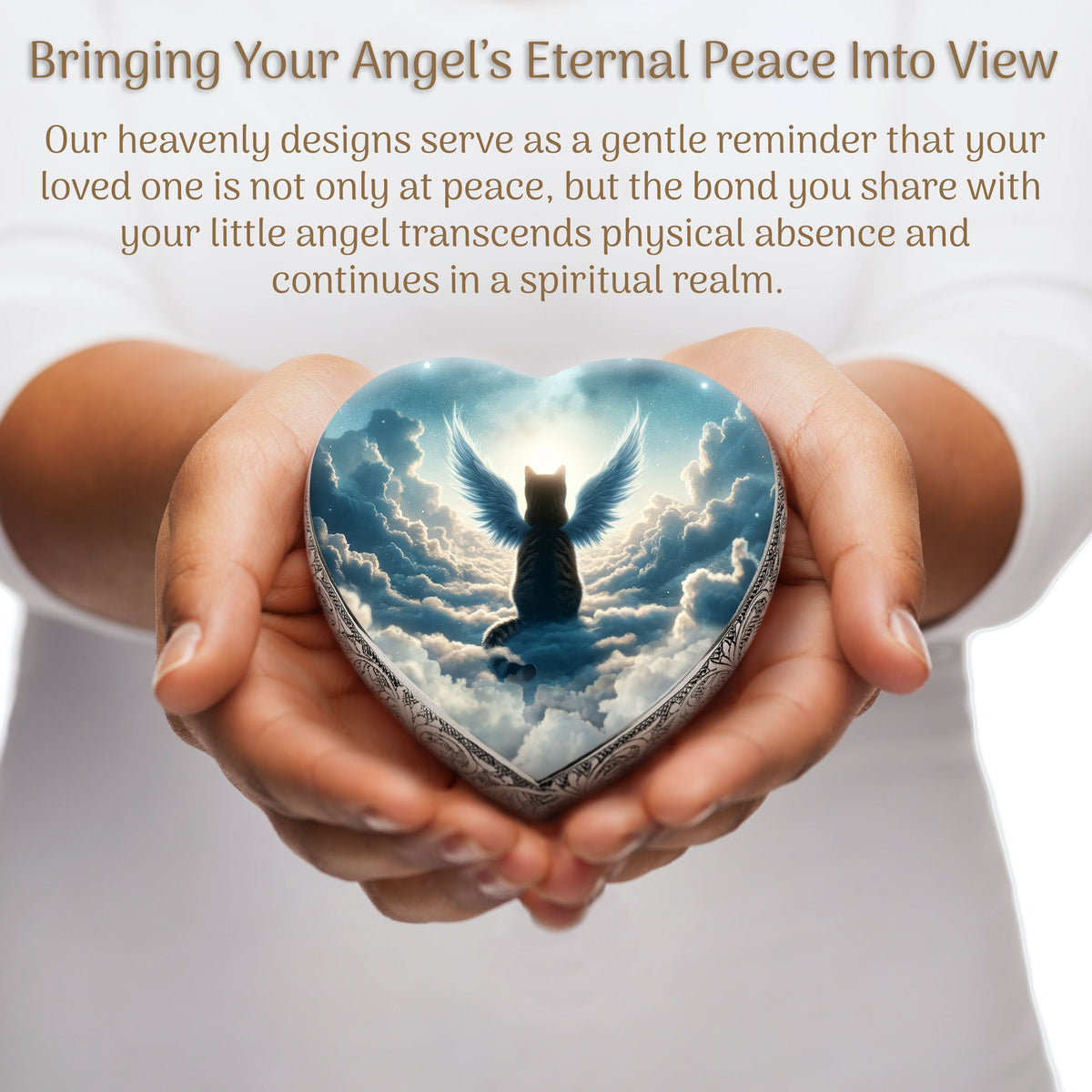 Ethereal Eclipse Cat Urn