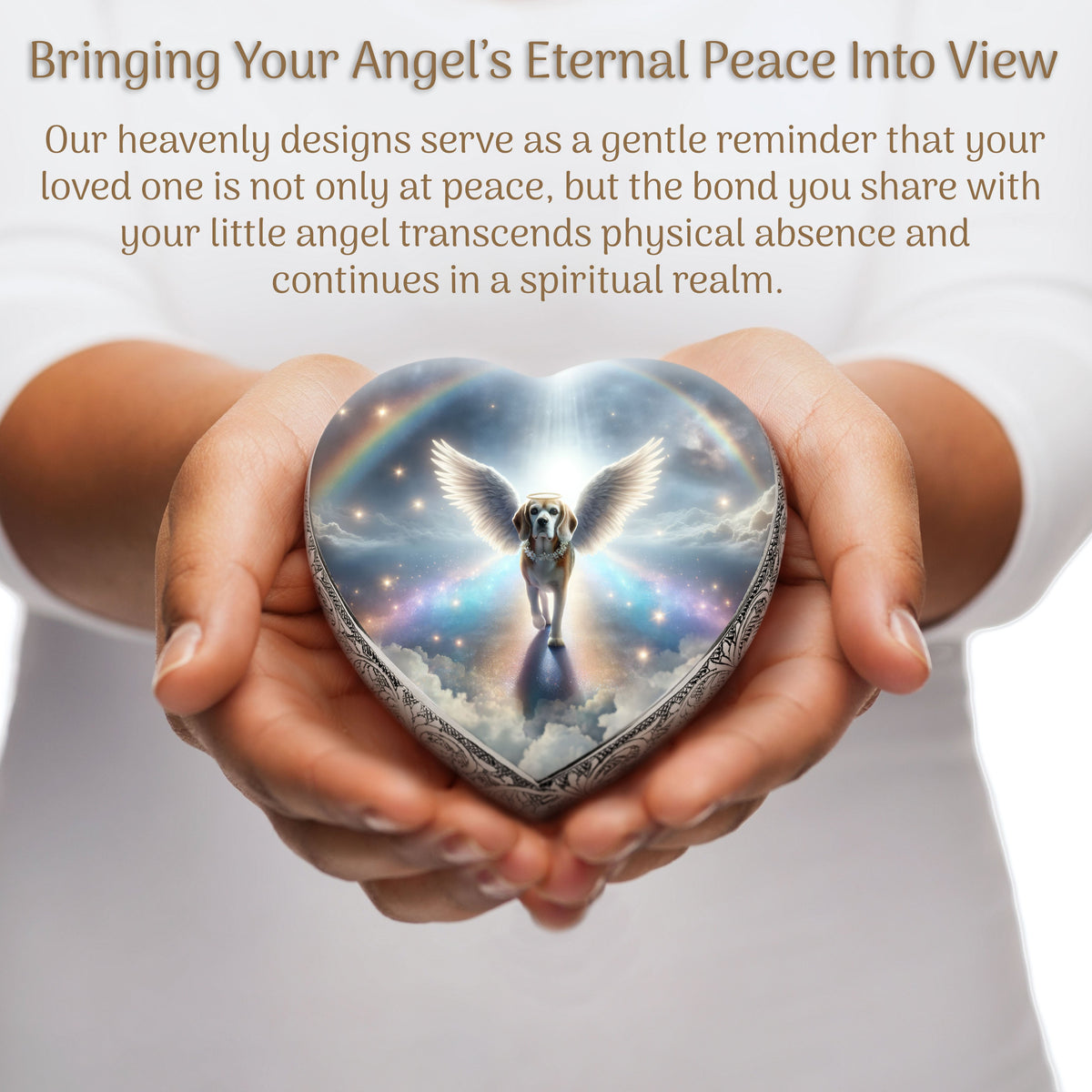 Beagle - Rainbow Bridge Dog Urn