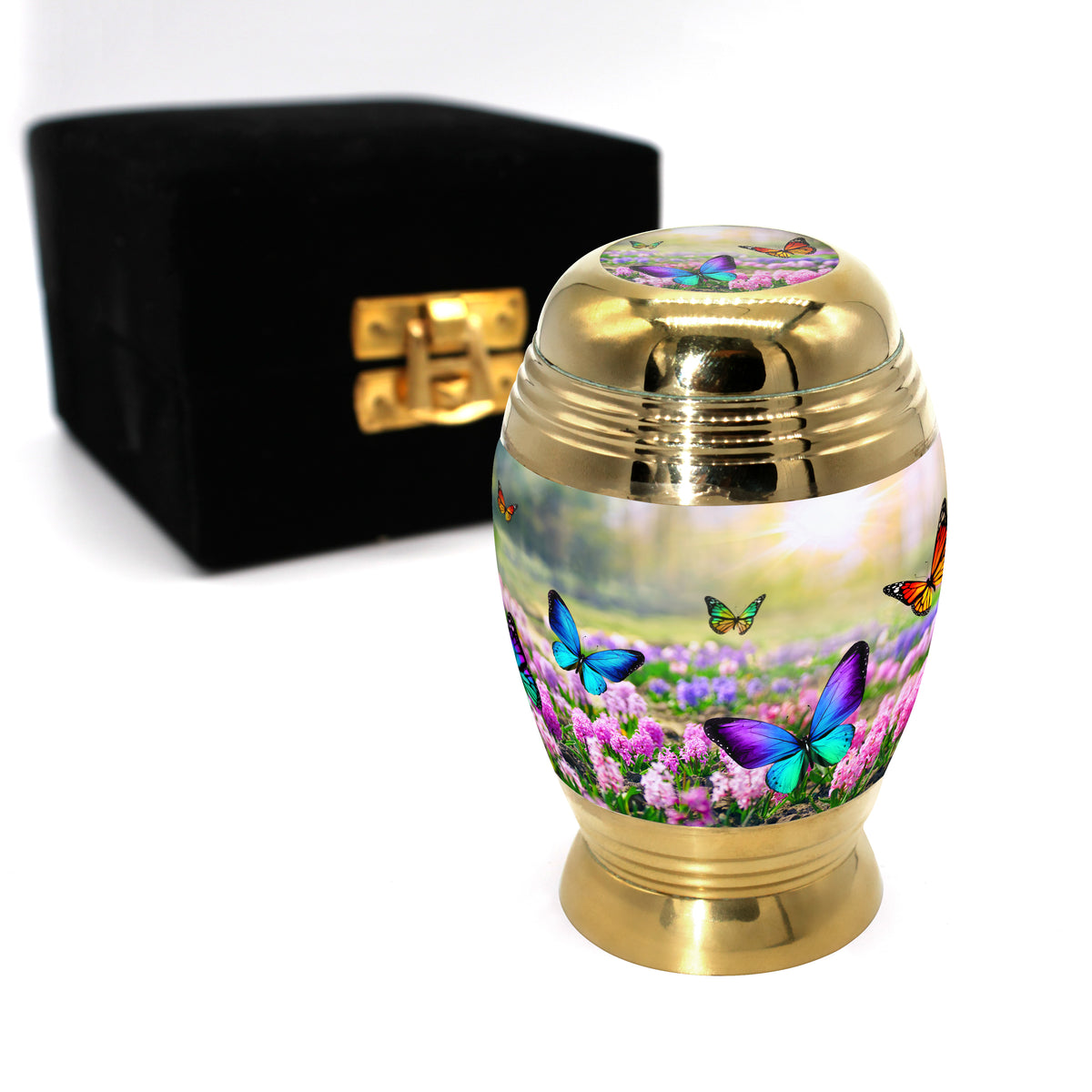 Blissful Butterflies Keepsake Urns – Tiny, Small & Mini Keepsake Urns for Ashes | Cremation Keepsakes