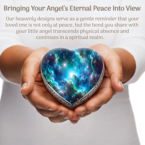 Blue Galaxy Child or Baby Cremation Urn