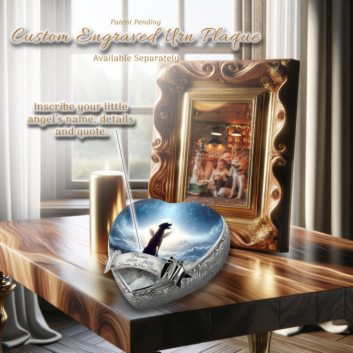 Any Breed - Celestial Canvas Dog Urn