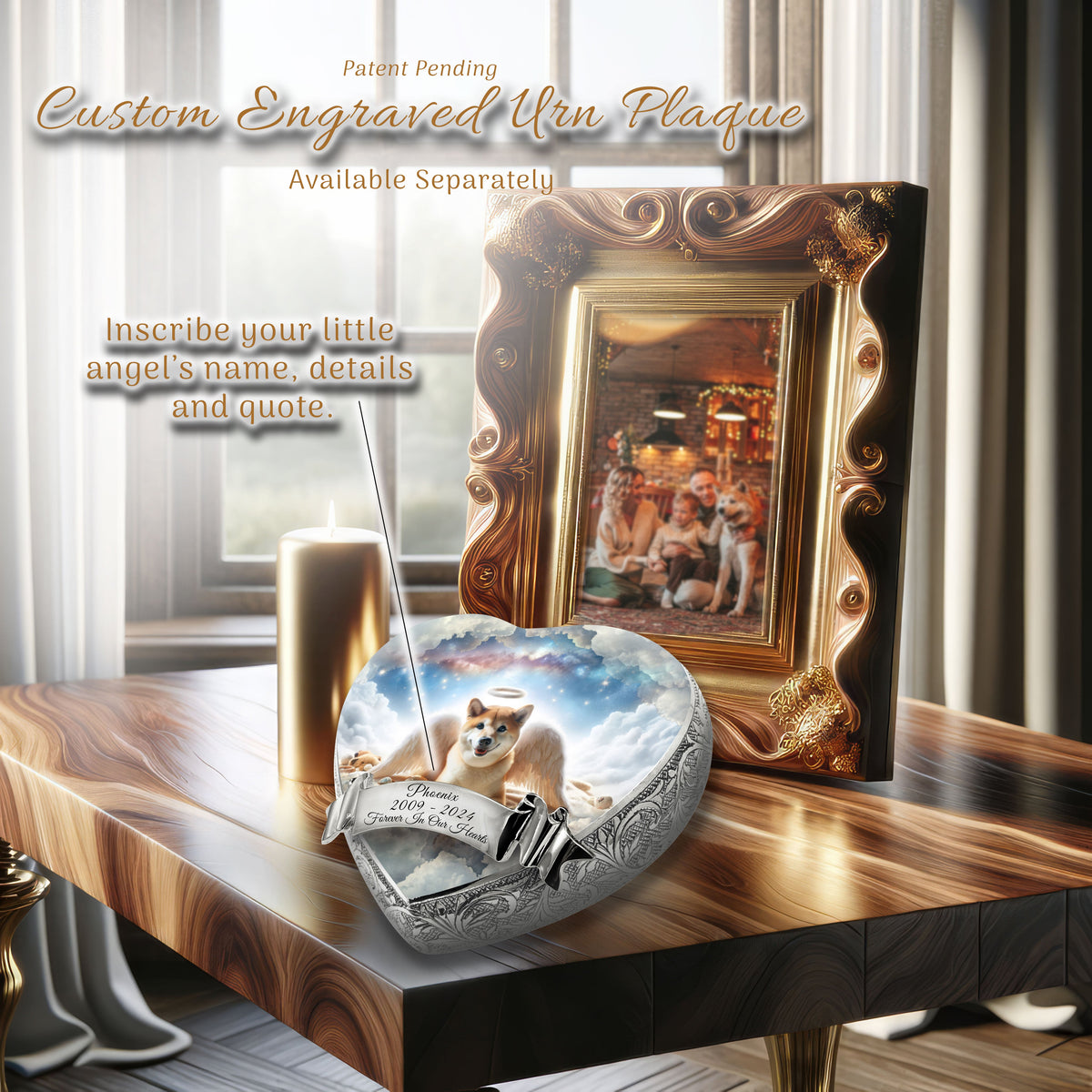 Shiba Inu - Cherubic Charm Dog Urn