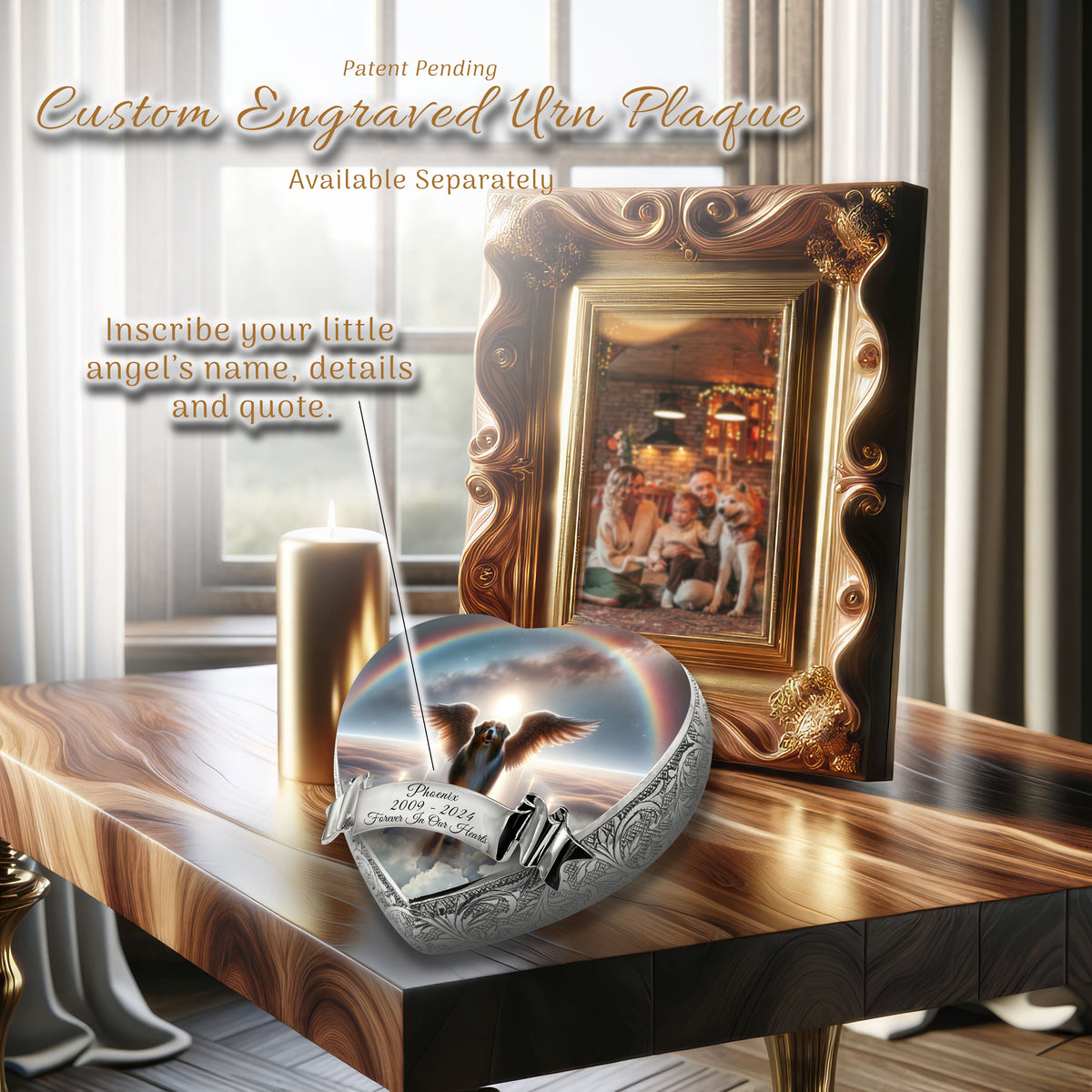 Australian Shepherd - Rainbow Bridge Dog Urn