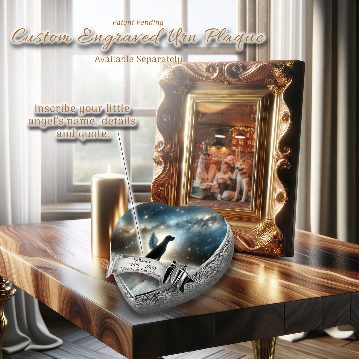 Any Breed - Galaxy Glitter Dog Urn