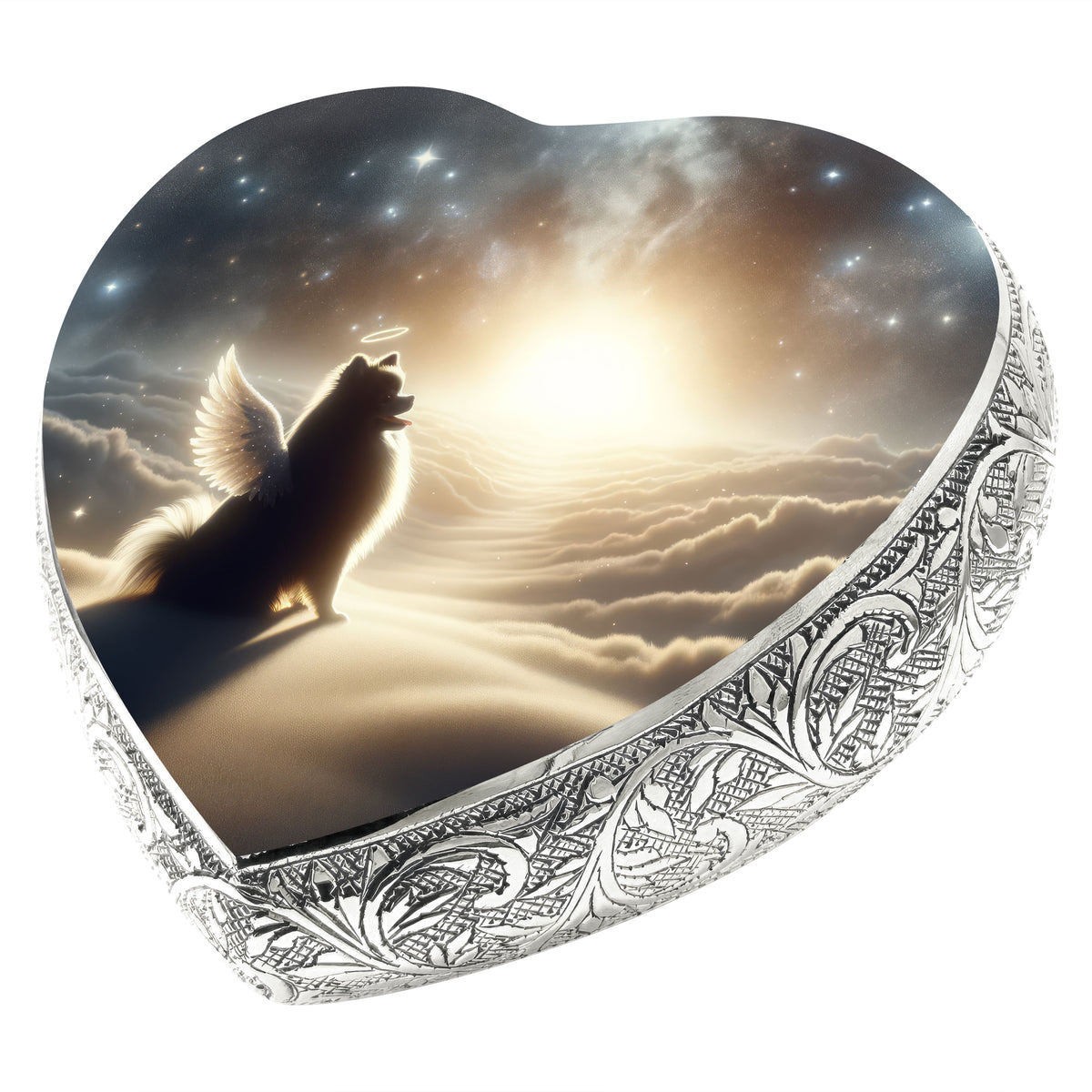 Pomeranian - Twilight Haze Dog Urn