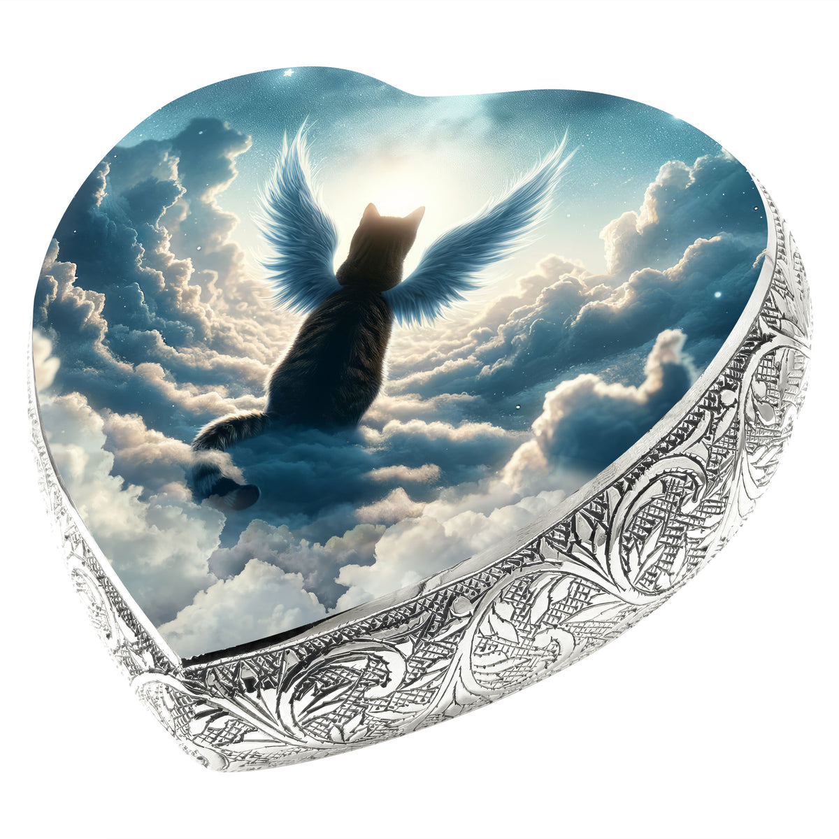 Ethereal Eclipse Cat Urn