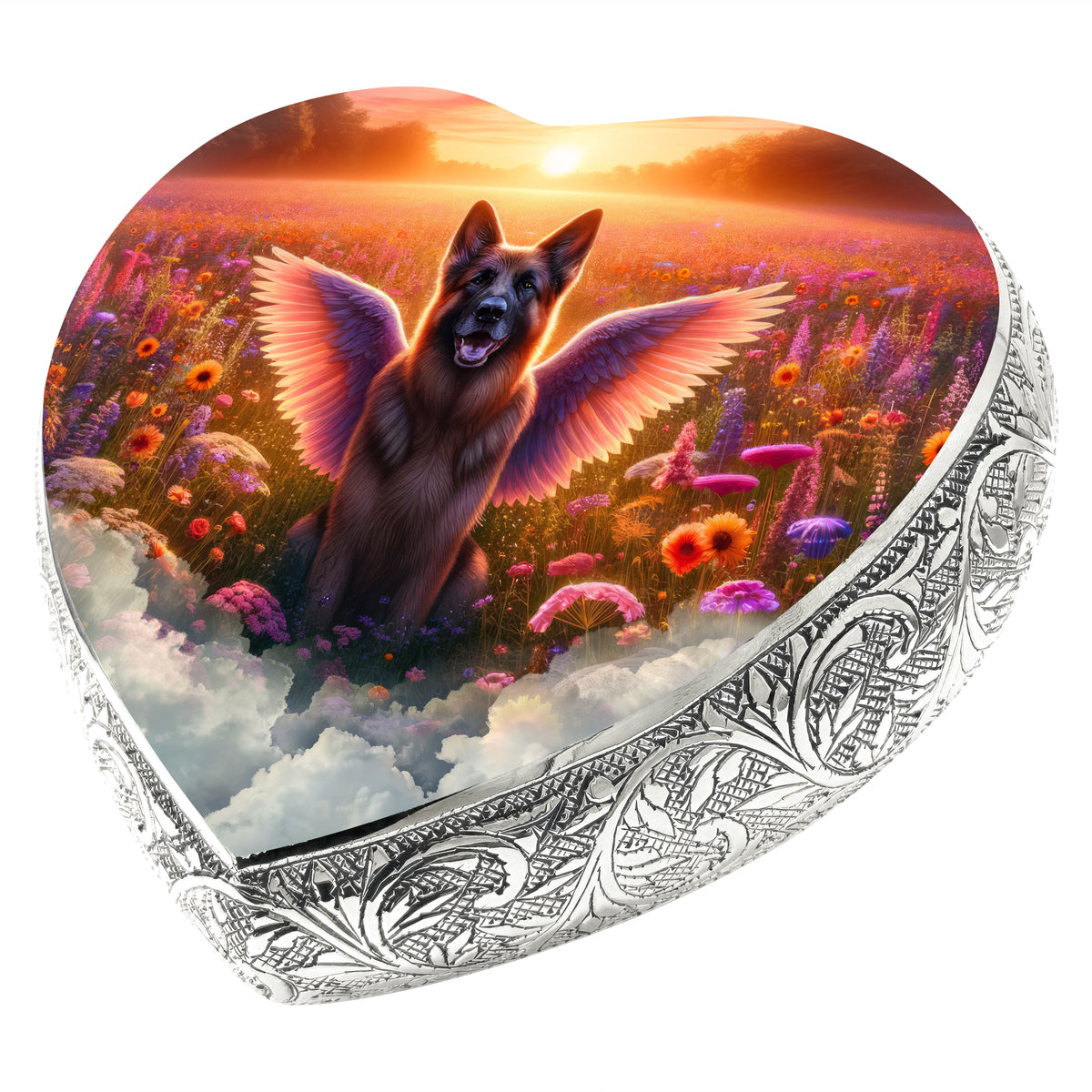 German Shepherd - Heavenly Hues Dog Urn