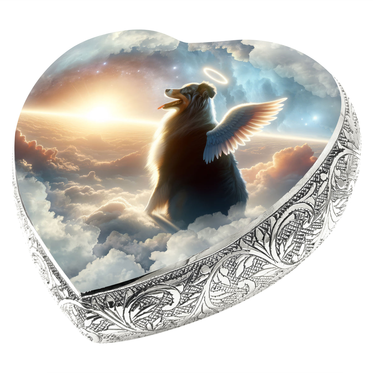 Australian Shepherd - Cosmic Bliss Dog Urn