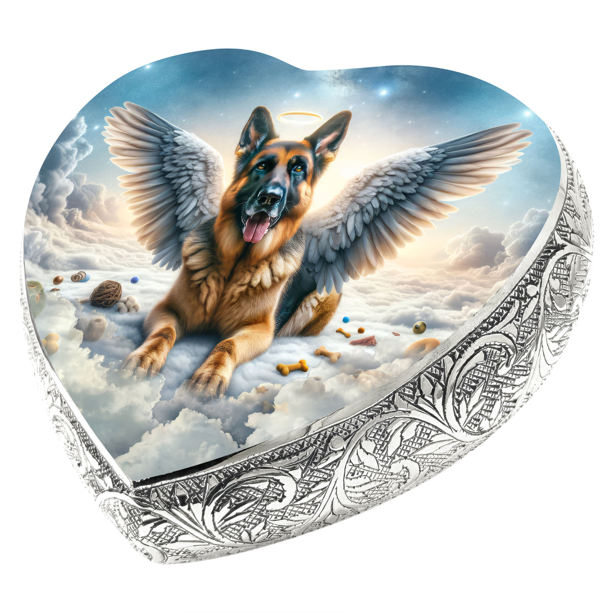 German Shepherd - Infinity Glaze Dog Urn