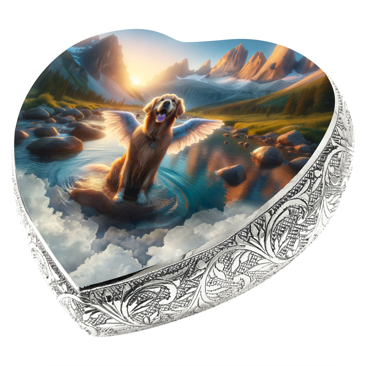 Golden Retriever - Crystal Waters Dog Urn