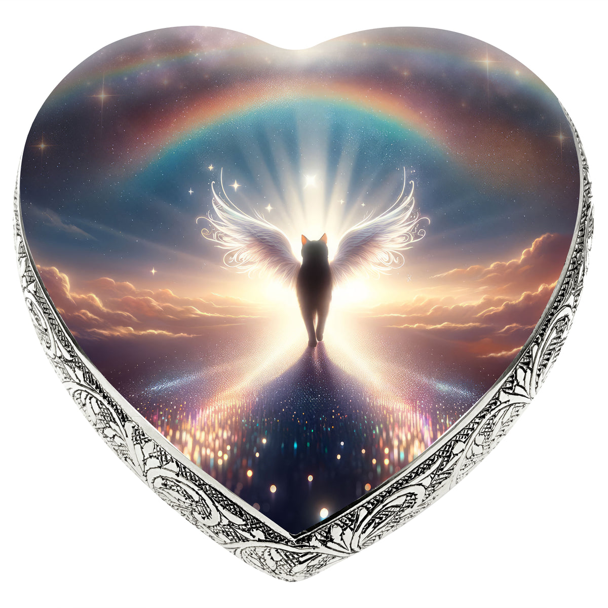 Cosmic Canvas Cat Urn