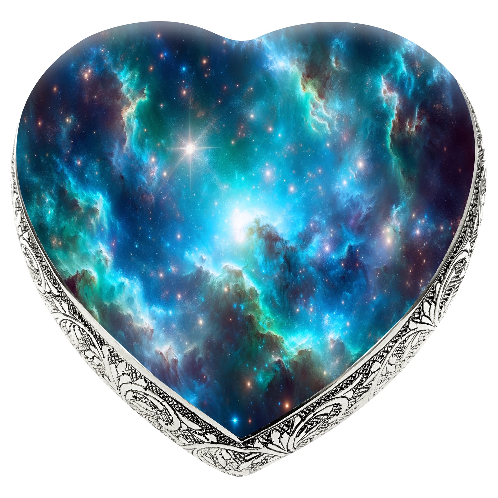 Child Cremation Blue Galaxy Urn