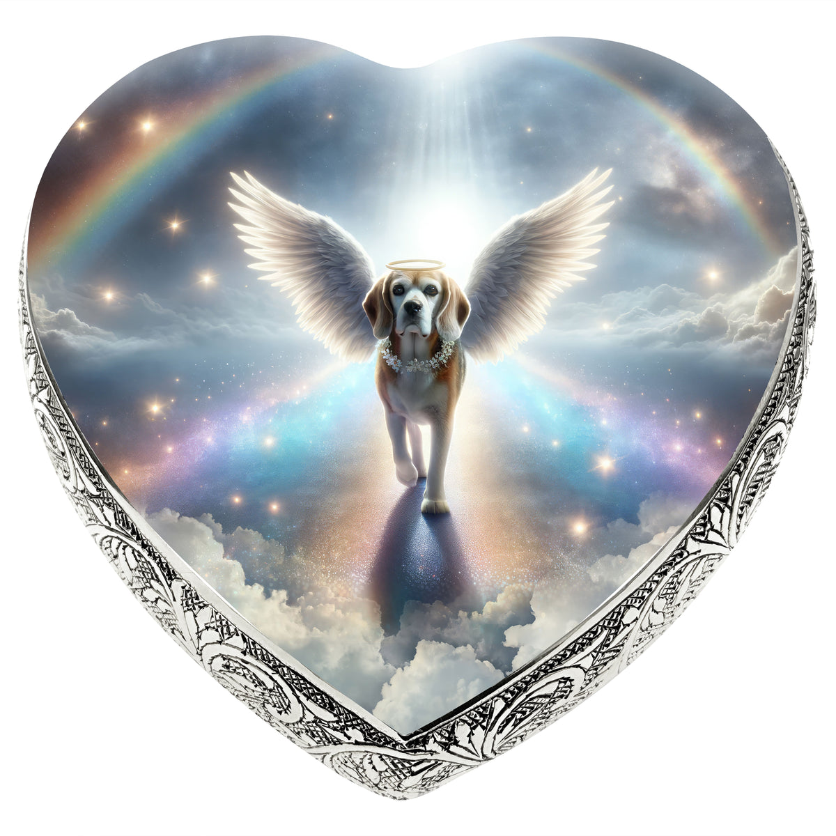 Beagle - Rainbow Bridge Dog Urn