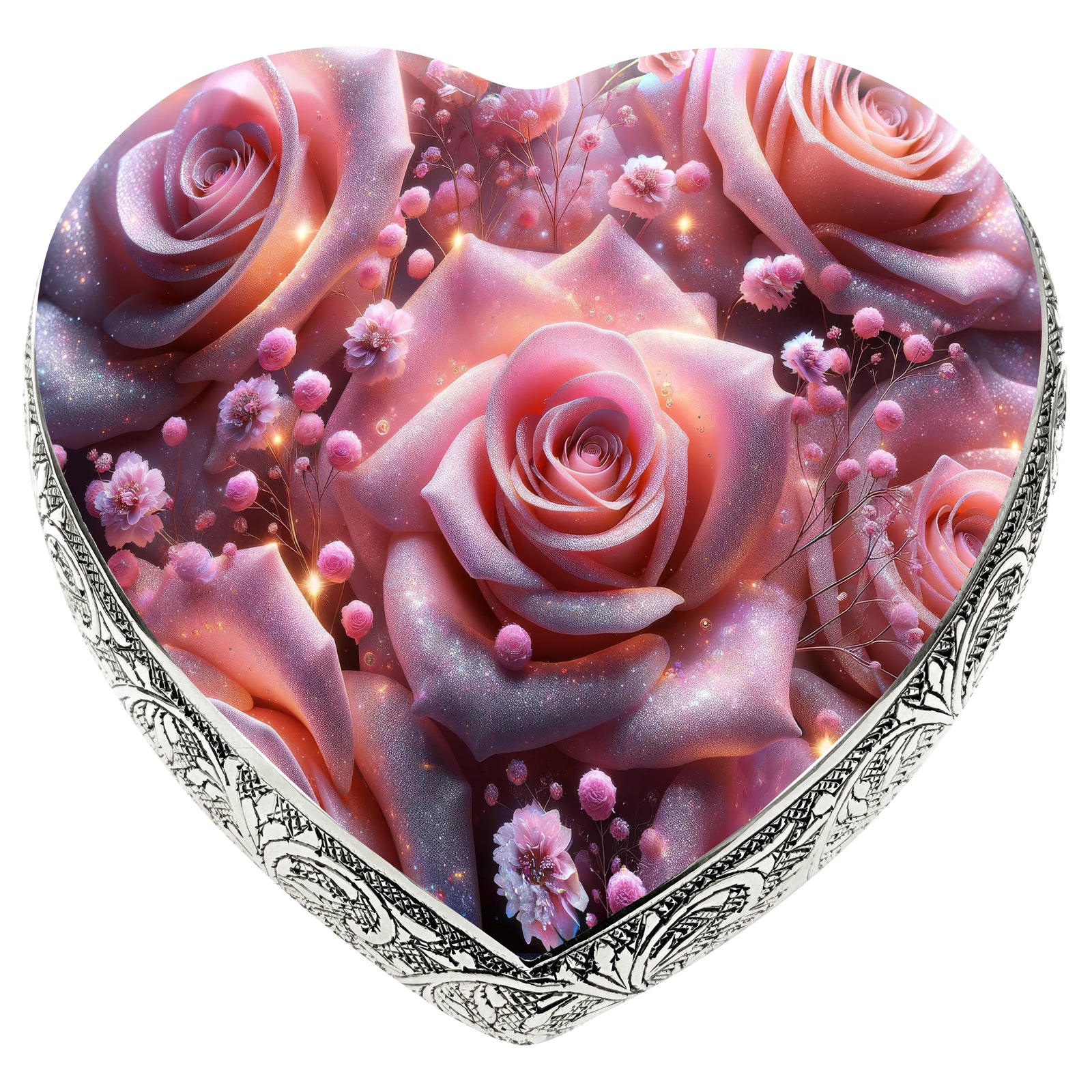 Pink Roses Baby or Child Cremation Urn