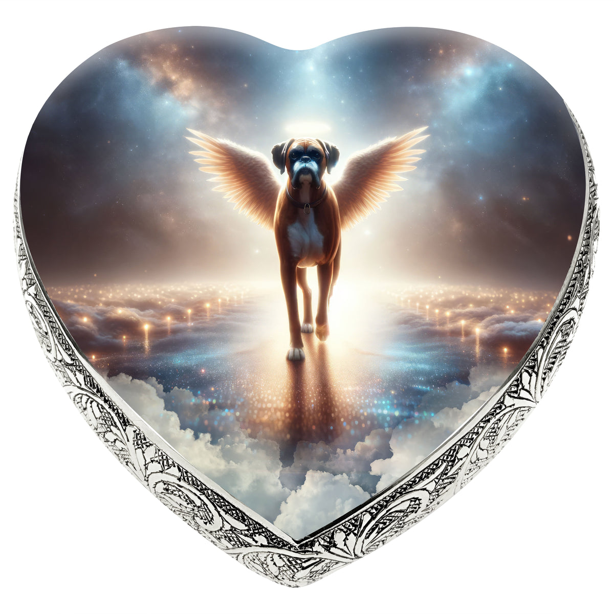 Boxer - Divine Dreamscape Dog Urn