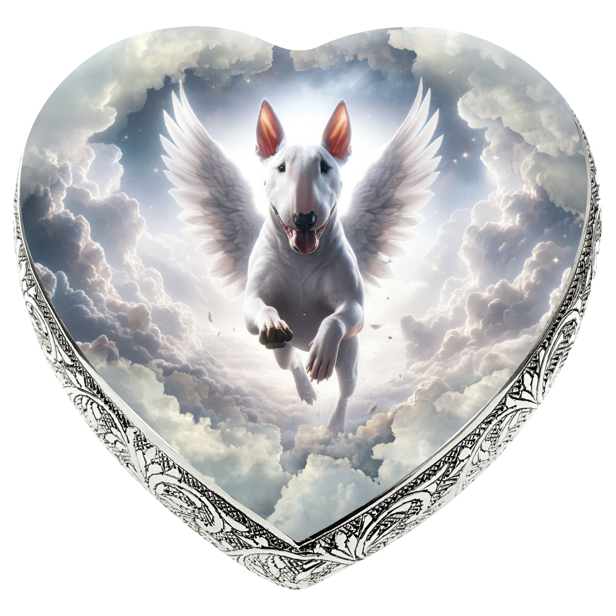 Bull Terrier - Celestial Cascade Dog Urn