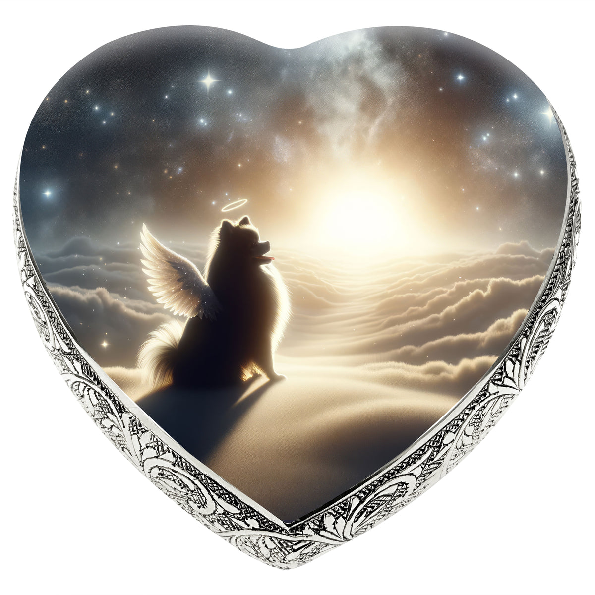 Pomeranian - Twilight Haze Dog Urn