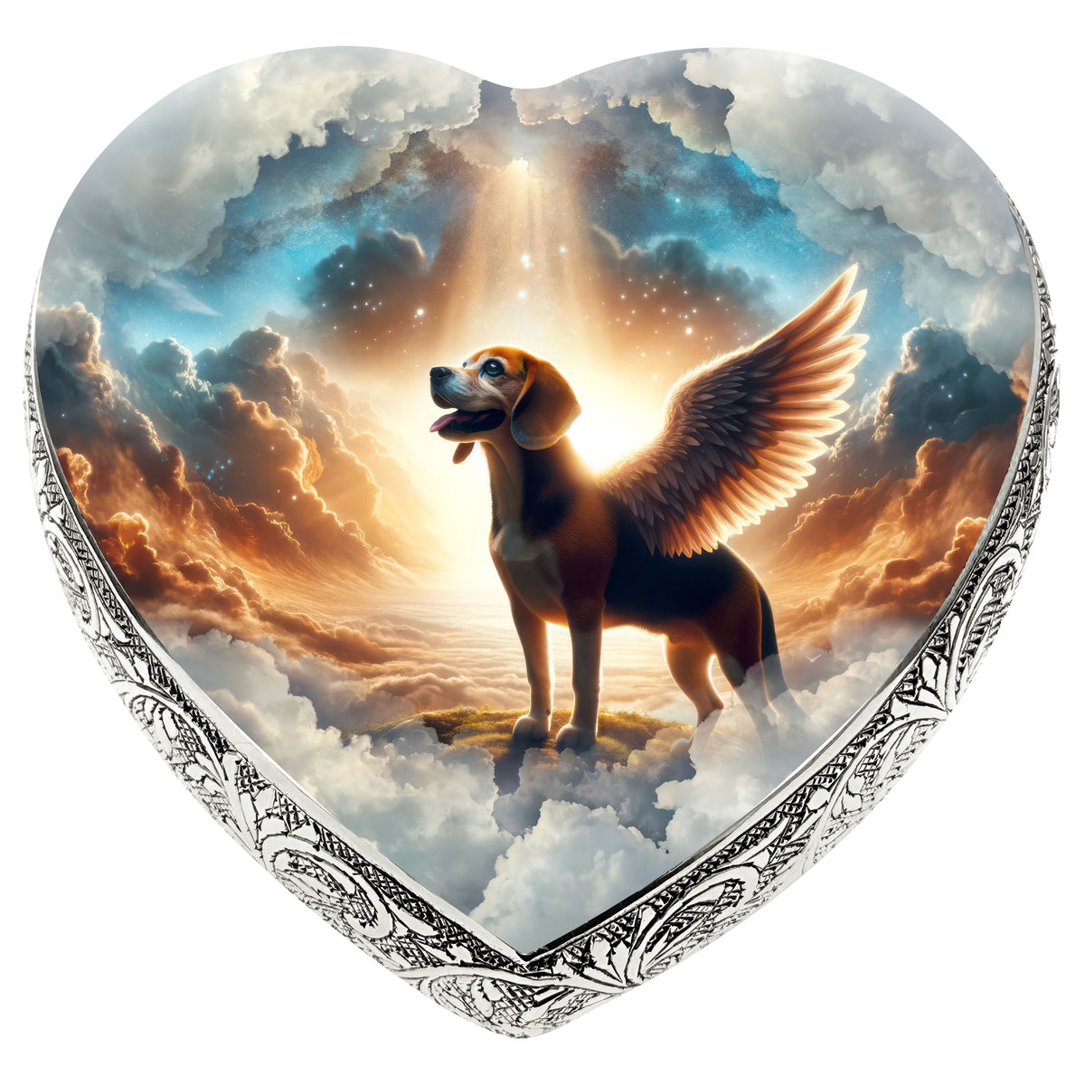 Beagle - Galaxy Glaze Dog Urn