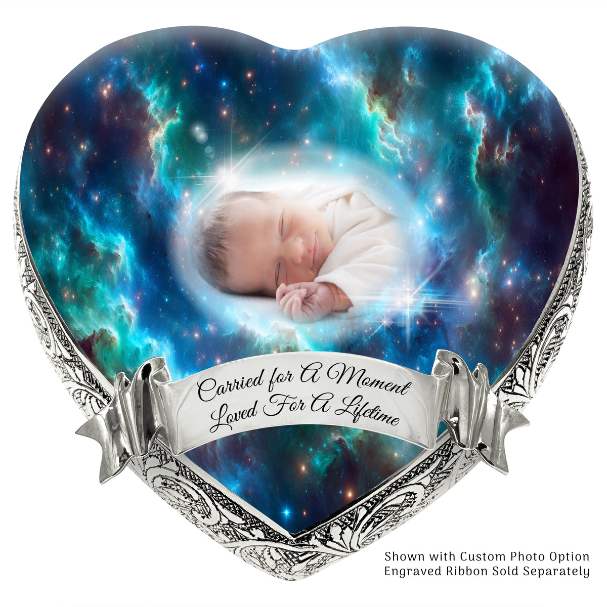 Blue Galaxy Baby or Child Cremation Urn
