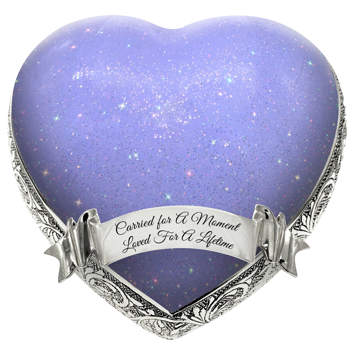 Sparkly Purple Baby or Child Cremation Urn