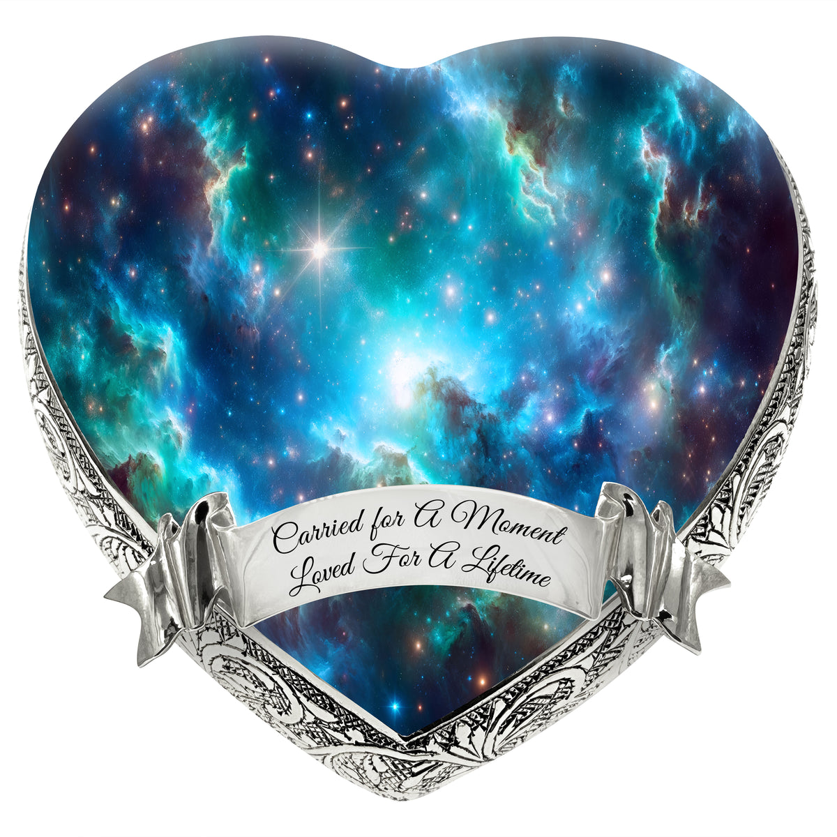 Blue Galaxy Baby or Child Cremation Urn
