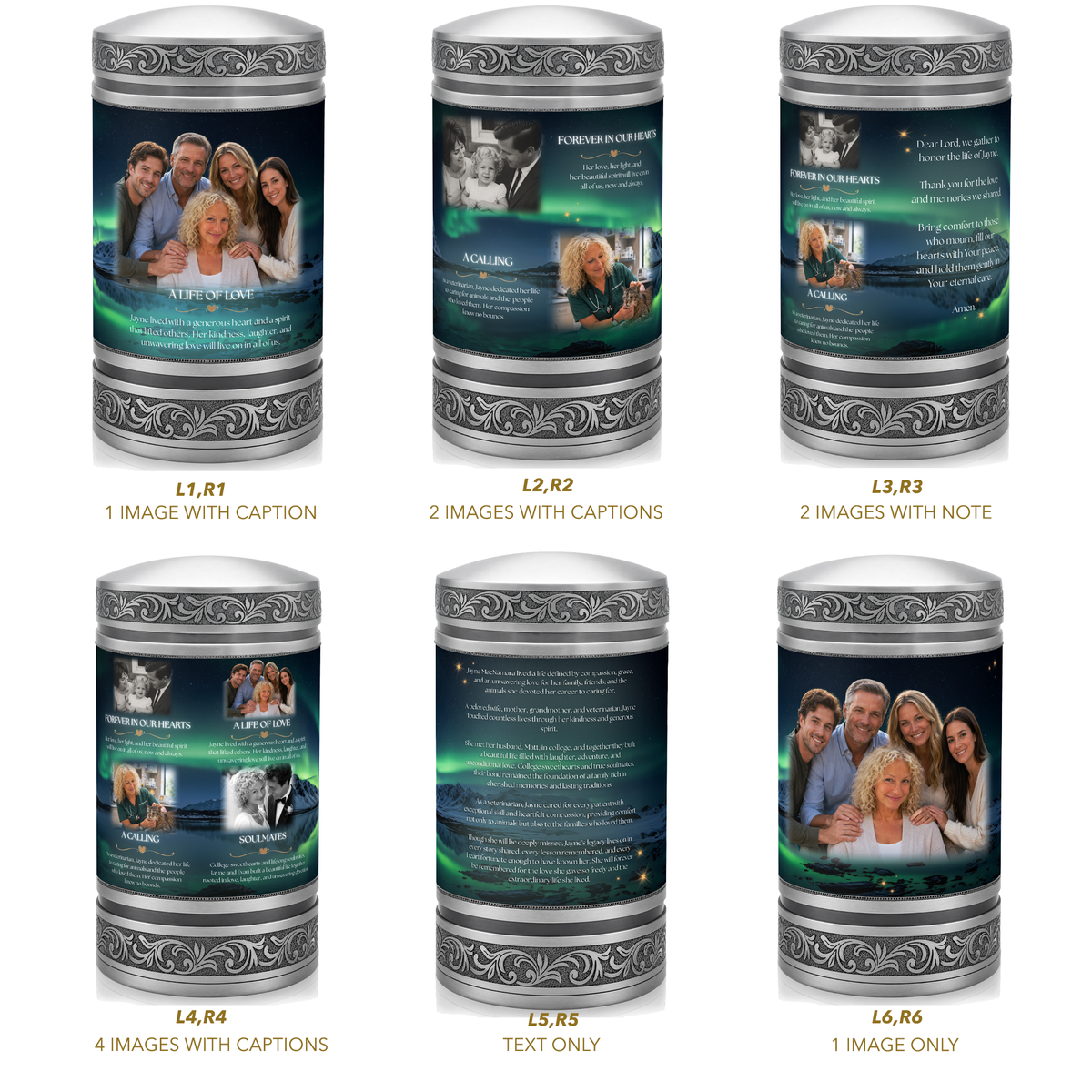OLD Eternal Column Cremation Urn