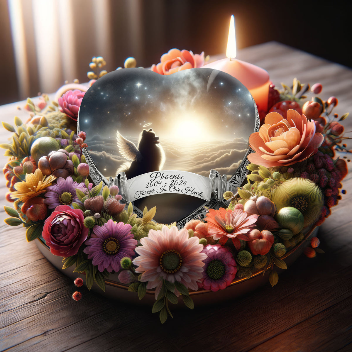 Pomeranian - Twilight Haze Dog Urn