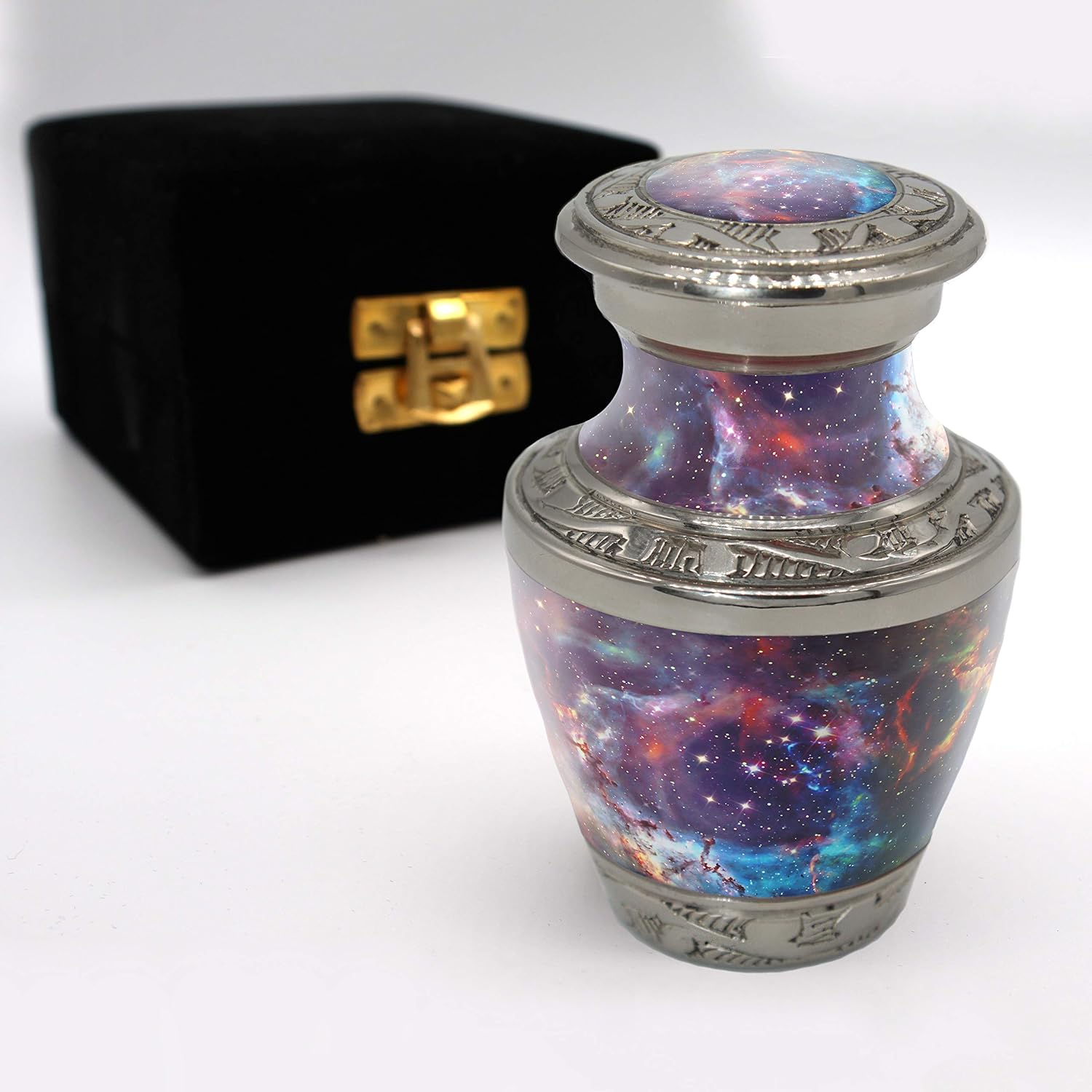 Commemorative Cremation Urns Cosmic Galaxy Keepsake Urns – Tiny, Small & Mini Keepsake Urns for Ashes | Cremation Keepsakes