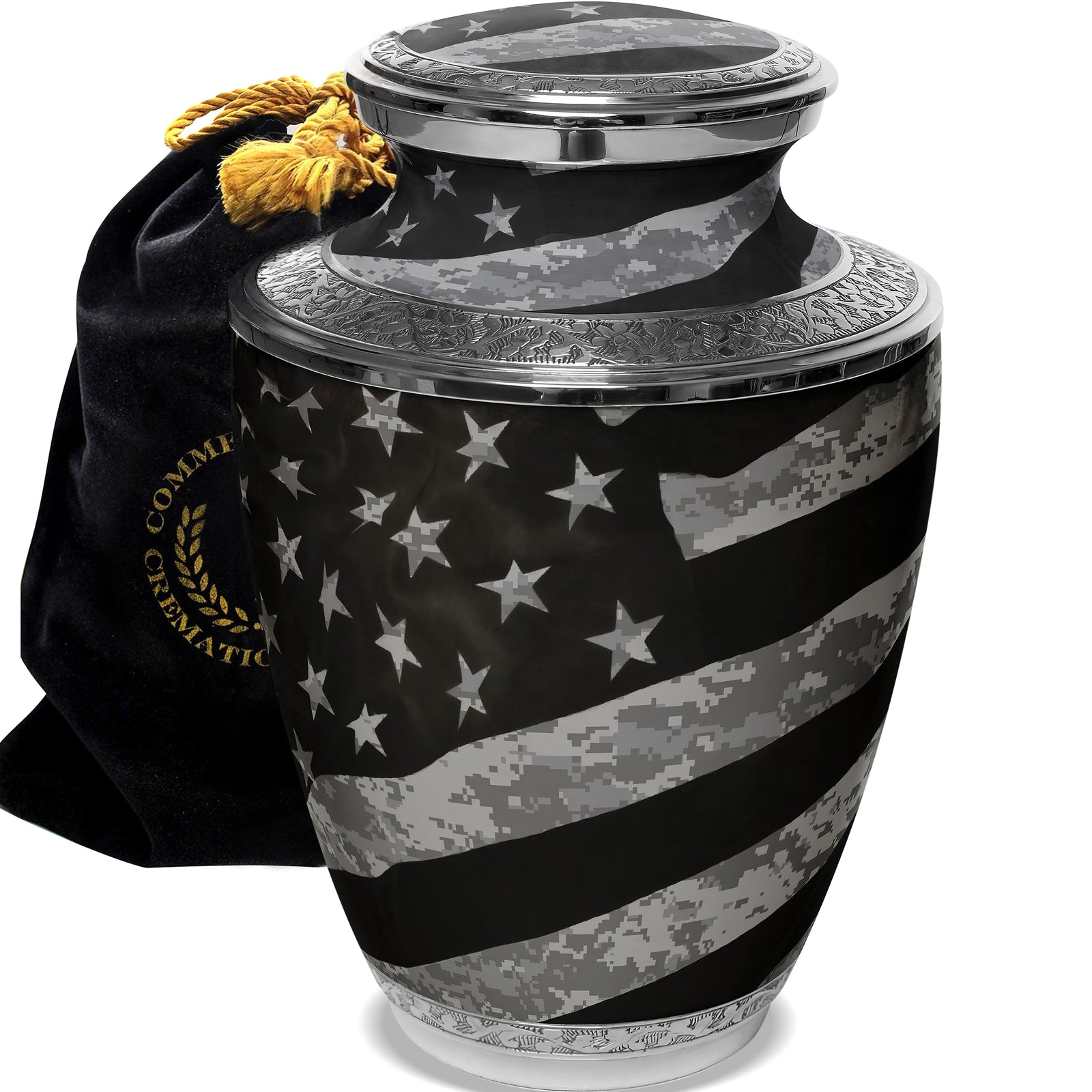 Commemorative Cremation Urns Home & Garden Army UCP Flag Military Cremation Urns