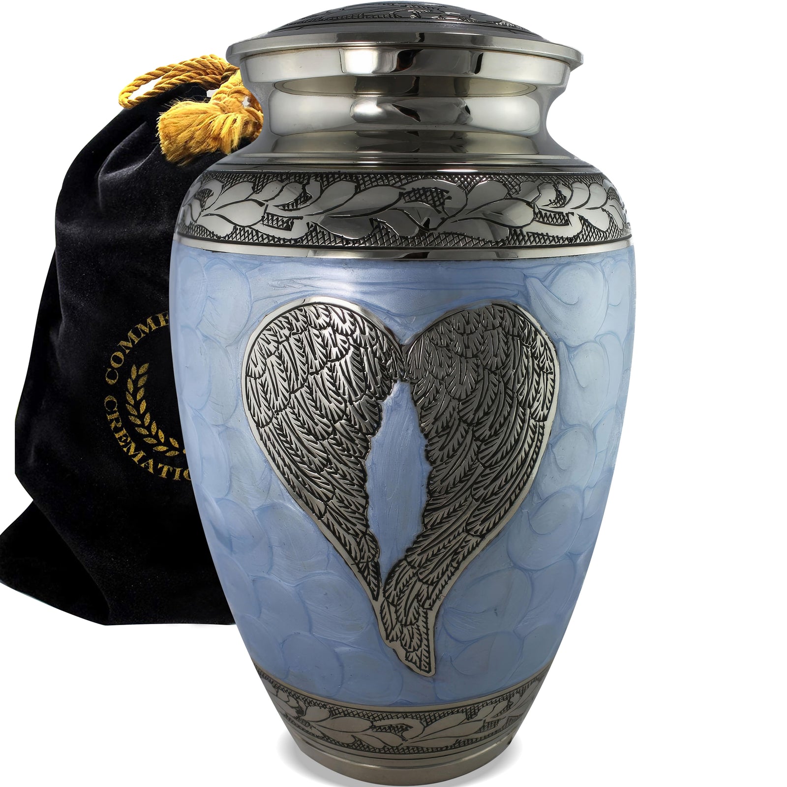 Commemorative Cremation Urns Home & Garden Blue Loving Angel Cremation Urns